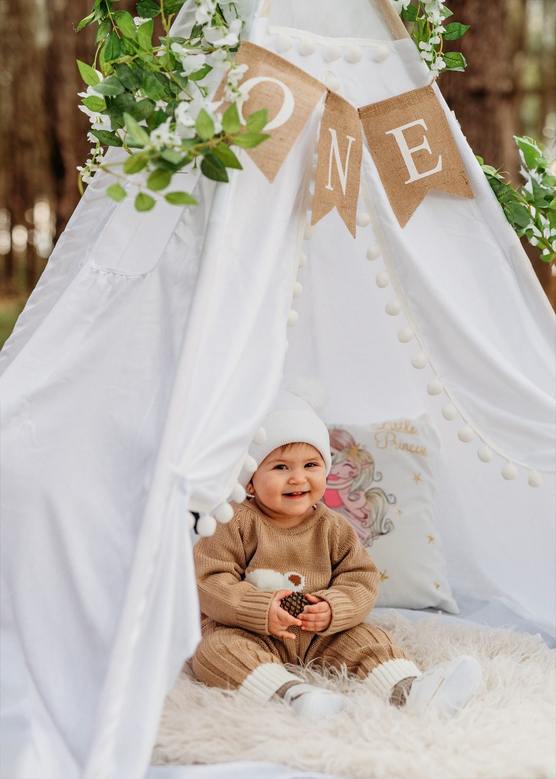 Birthday Explorer session - a child celebrating their birthday during an outdoor photography session