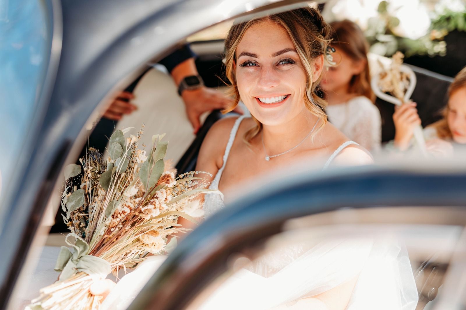 Relaxed, natural wedding photography capturing a genuine moment between the couple